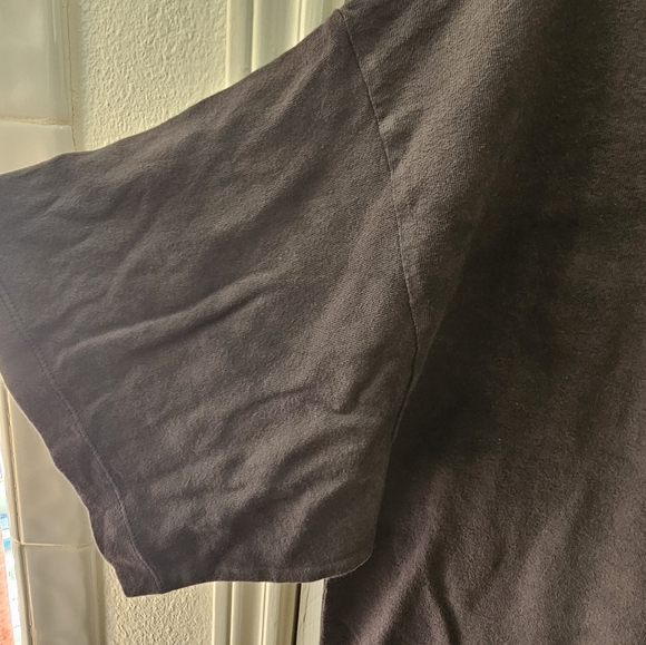 American Eagle Black Super Soft Oversized Fit T-Shirt - Medium - Picture 3 of 8